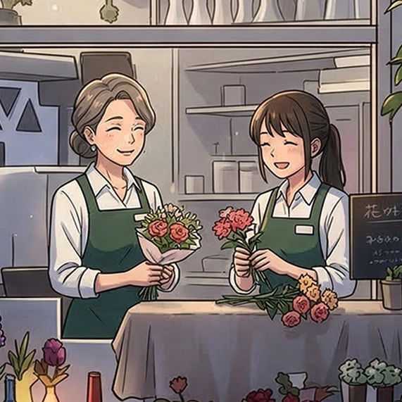 サトウ花店の仕事（パートアルバイト）