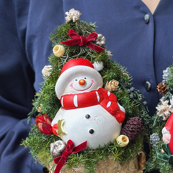 サンタさんからのおしゃれなブーケ