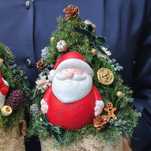 サンタさんからのおしゃれなブーケ